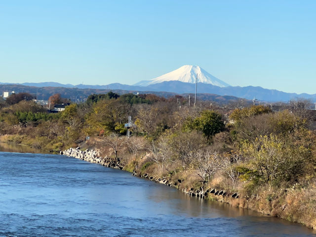 入間川・富士山・丹沢