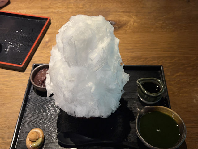 長瀞 阿左美冷蔵 金崎本店 かき氷