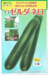 ズッキーニ 緑色 ゼルダネロ